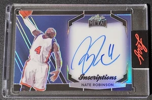 2025 Leaf Sports Heroes Nate Robinson Inscriptions Autograph Auto /100 #MHI-NR1 - Picture 1 of 2