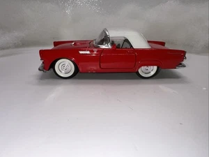 Superior 1:32 1955 Red Ford Thunderbird Pull Back Action Diecast Car SS5718W - Picture 1 of 11