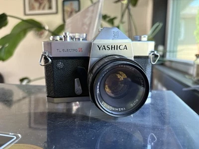 Зеркальная камера Yashica TL Electro x 35 мм с объективом Yashinon 50 мм - Изображение 1 из 4