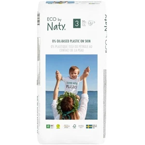 Eco By Naty Nappies Bulk Size 3 50 Pack - Picture 1 of 6