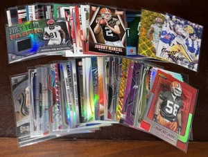 Cleveland Browns x54 Card Refractor Rookie Parallel Insert Vet #’d Relic Lot - Picture 1 of 14