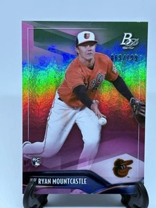 Ryan Mountcastle 2021 Bowman Platinum #19 Rosa Paralelo Orioles Novato RC/199 - Imagen 1 de 9
