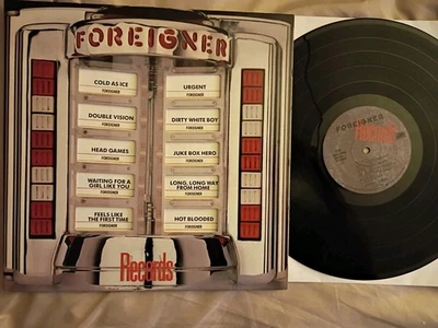 Foreigner - Records (HITS) - NM/NM 1982 Pop Rock Atlantic-80999 Sleeve 1ST  - Image 1 of 4
