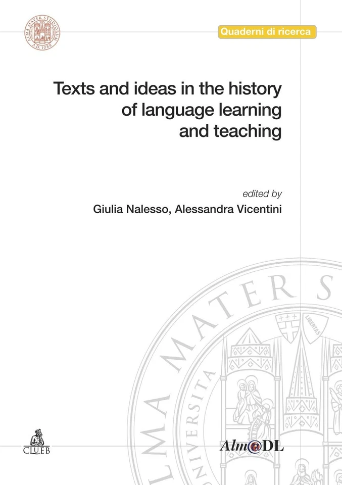 Alessandra Vicentin Texts and ideas in the history of language learn (Paperback) - Image 1 of 1
