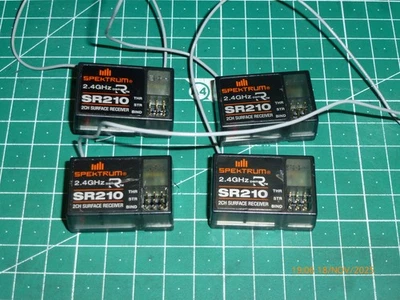 4 Stück Spectrum SR210 DSRM Empfänger, sehr gut, gebraucht - Bild 1 von 2