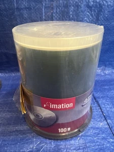 Imation CD-R 48 X 700MB 80Min Blank Media 100 Pack Recordable Discs Sealed - Picture 1 of 3