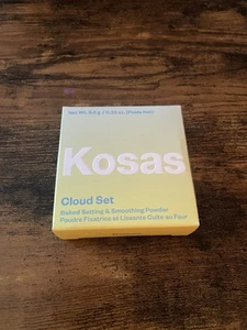 Kosas Cloud Set Baked Setting & Smoothing Talc-Free Vegan Powder/CANDY NIB - Picture 1 of 8