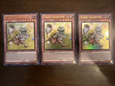 3x Token Collector 1st Edition Ultra Rare BLCR-EN079 Yu-Gi-Oh! - Image 1 of 2