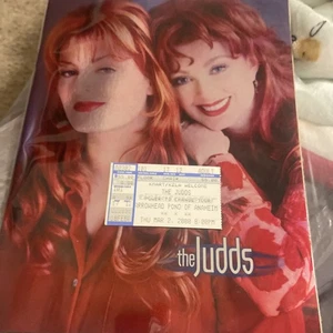Original 2000 The Judds Tour Program Power To Change Wynonna Naomi With Ticket - Picture 1 of 10