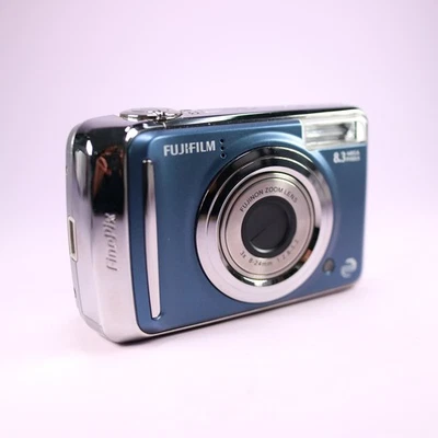 Fujifilm Digital Camera FinePix A800 8.3MP Blue Tested - Image 1 of 4
