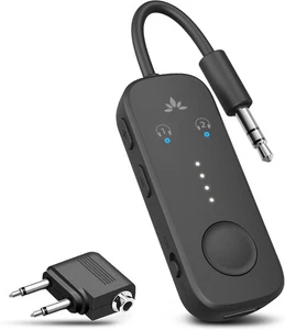 Avantree Relay – Bluetooth 5.3 Adapter Für Flugzeug Mit Qualcomm Aptx Adaptive, - Bild 1 von 6