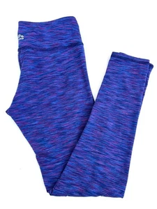 RBX Ankle Length Yoga Leggings Blue Purple Space-Dyed Coin Pocket Womens Medium - Bild 1 von 12