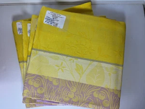 Le Jacquard Français "Victoria" Napkin Mimosa 22x22 Cotton, France - Picture 1 of 4