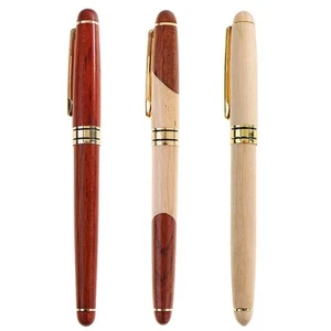Wood luxury fountain holder handmade calligraphy pen for friends - Picture 1 of 7