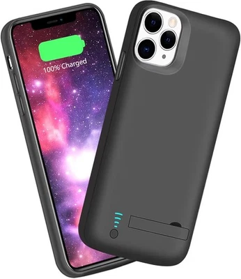 Sitong Battery Case for iPhone 11 Pro Max, 6000mAh Rechargeable Extended Battery - Image 1 of 4