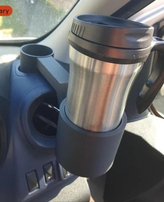 Vauxhall Vivaro/ Renault Traffic Cup Holder Extender inner size of 67mm or 80mm  - Image 1 of 2