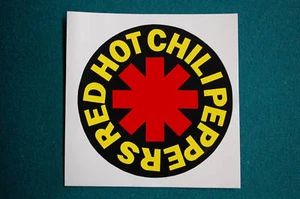 Calcomanía de vinilo pegatina Red Hot Chili Peppers 4"" X 4"" (400) - Imagen 1 de 1