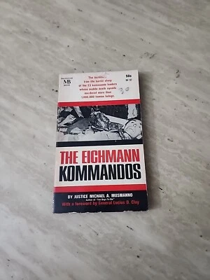 The Eichmann Kommandos (1961); Michael A. Musmanno; MacFadden Vintage Paperback Foto 1 de 4