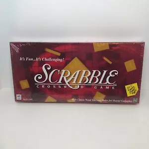 NEW SEALED - SCRABBLE CROSSWORD TABLE WORD GAME BY PARKER BROTHERS 1999 HASBRO - Picture 1 of 3
