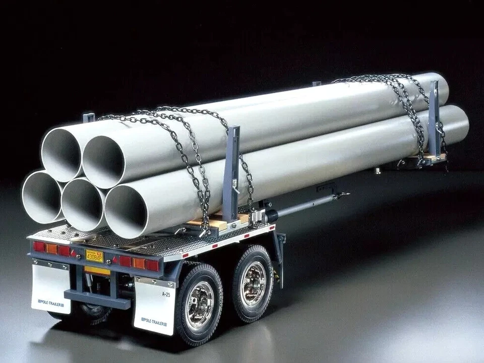 TAMIYA 1/14 R/C Big Truck Series No.10 Pole Trailer for Trailer Truck 56310 - Image 1 of 1