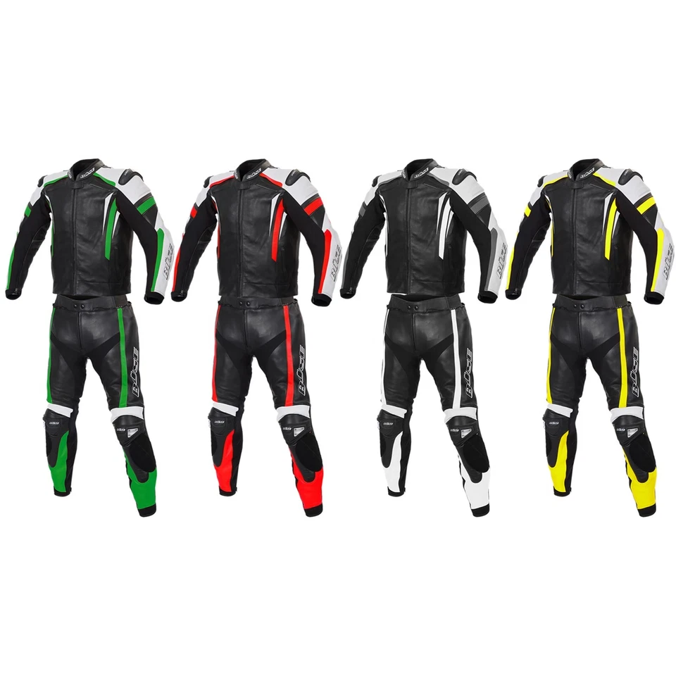 Büse Herren Motorrad Kombi Track - Lederkombi Zweiteiler 2 teiler mit Protektor - Bild 1 von 1