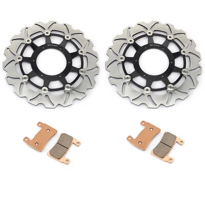 Racing Front Brake Rotors Disc Pads CBR600F4i CBR600F Sport F4i 01-07 For Honda - Изображение 1 из 4