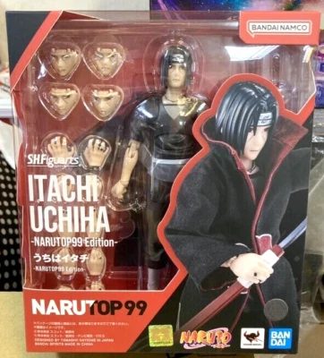 Figura de acción Bandai S.H.Figuarts Itachi Uchiha NARUTOP99 SHF nueva en mano Foto 1 de 4
