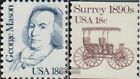 USA 1468,1480 (kompl.Ausg.) postfrisch 1981 Persönlichkeiten, Fahrzeuge