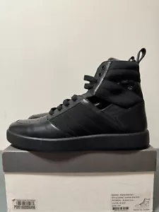 Tenis Pierre Balmain Cuero Negro Top Talla US11 UK10.5 EU44 - Imagen 1 de 7