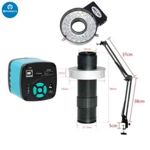 48MP 4K 1080P HDMI USB Output HD Digital Microscope Camera + 130X Zoom Lens - Bild 1 von 29
