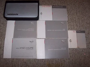 Nissan 370Z 2009 cupé dueño manual de usuario conjunto Touring NISMO 3,7 L V6 - Imagen 1 de 1