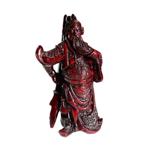 Espada Guan Gong Yu Kwan Kong Kuan Chang Dao 4" Dios chino de la guerra mitología roja - Imagen 1 de 5