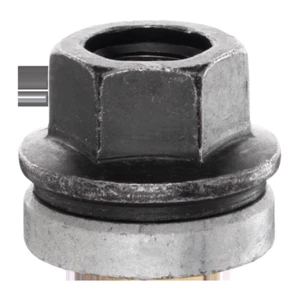 Dado Sede Piatta con Rondella Chiave 21 M14X1,5 Altezza 10 Per Ruote In Ferro - Picture 1 of 1