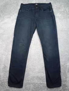 Paige Jeans Mens 33 Lennox Slim Stretch Mack Dark Wash Transcend Denim - Picture 1 of 16