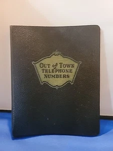Vintage Telefonbuch Out Of Town Telefonnummern - Bild 1 von 12