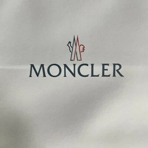 MONCLER LARGE WHITE PAPER SHOPPING BAG - 100% AUTHENTIC from MONCLER BOUTIQUE  - Picture 1 of 6