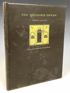 SIGNED/Ltd. Claud Lovat Fraser The Beggar’s Opera Wm. Heinemann 1921 - Foto 1 di 6
