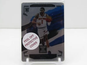 OBI TOPPIN 2020-21 IMPECCABLE STAINLESS STARS ROOKIE RC #37/99 NEW YORK KNICKS!! - Picture 1 of 2
