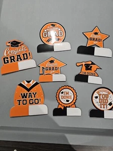 8PCS Graduation Party Decorations Congrats Grad Table Centerpiece - Picture 1 of 5
