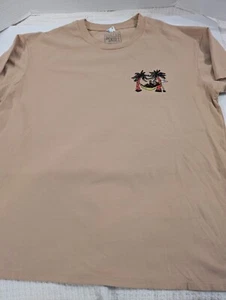 Men's Cactus & Skull Khaki Skeleton On Vacation T-shirt Size M - Picture 1 of 4