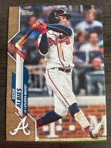2020 Topps Baseball Ozzie Albies #480 Atlanta Braves Gold Parallel /2020 - Bild 1 von 2