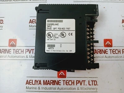 GE Fanuc IC693MDL646C Input Module 24VDC 16PT Pos/Neg, 002/0 - Image 1 of 4