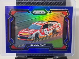 2024 Panini Prizm NASCAR #29 Sammy Smith Blue Prizm #011/199 JR Motorsports - Picture 1 of 4