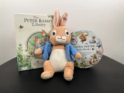 The Peter Rabbit Library 10 Book Set & Beatrix Potter Audio Books 23 CDs - Image 1 of 4