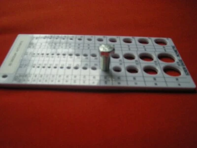 SSDAP Screw Bolt Thread Measure Gauge (Standard & Metric) Course an Fine *