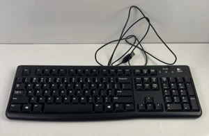 Logitech Computer Keyboard Model Y-U0009, K-120 Preowned USB Connected - Picture 1 of 10