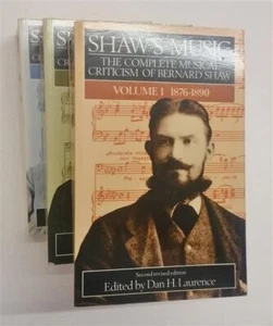 LAURENCE Shaw's Music: Complete Musical Criticism of Bernard Shaw (3 Vols.) - Picture 1 of 1
