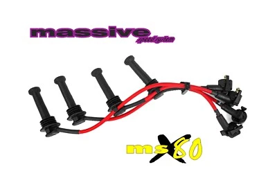 MSX80 Ford Focus Zetec MSD Bobina 00-04 Bujía Cables Cables Encendido Foto 1 de 4