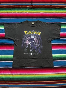 Camisa De Colección Pokemon 1999 Mewtwo Training is over Pikachu Nintendo L Ultra Rara - Imagen 1 de 8