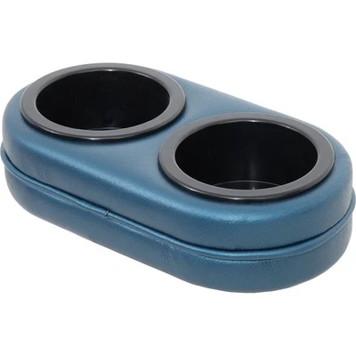 Ford Mustang 1971-73; Plug-N-Chug; soporte doble para bebidas; azul medio Foto 1 de 4